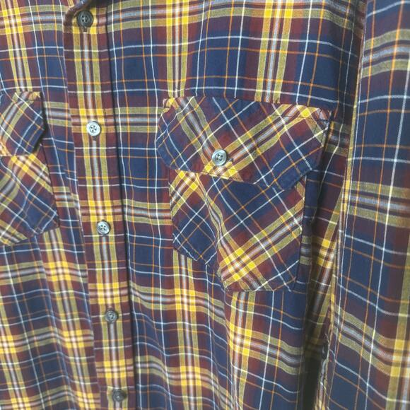 True Nation plaid long sleeve button front shirt - Picture 4 of 11